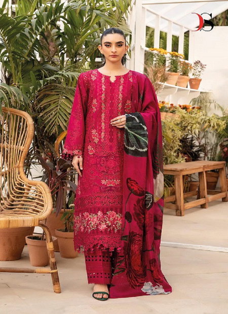 Elaf Luxury Lawn 2025 2 By Deepsy Cotton Online Pakistani Salwar Suits Wholesale